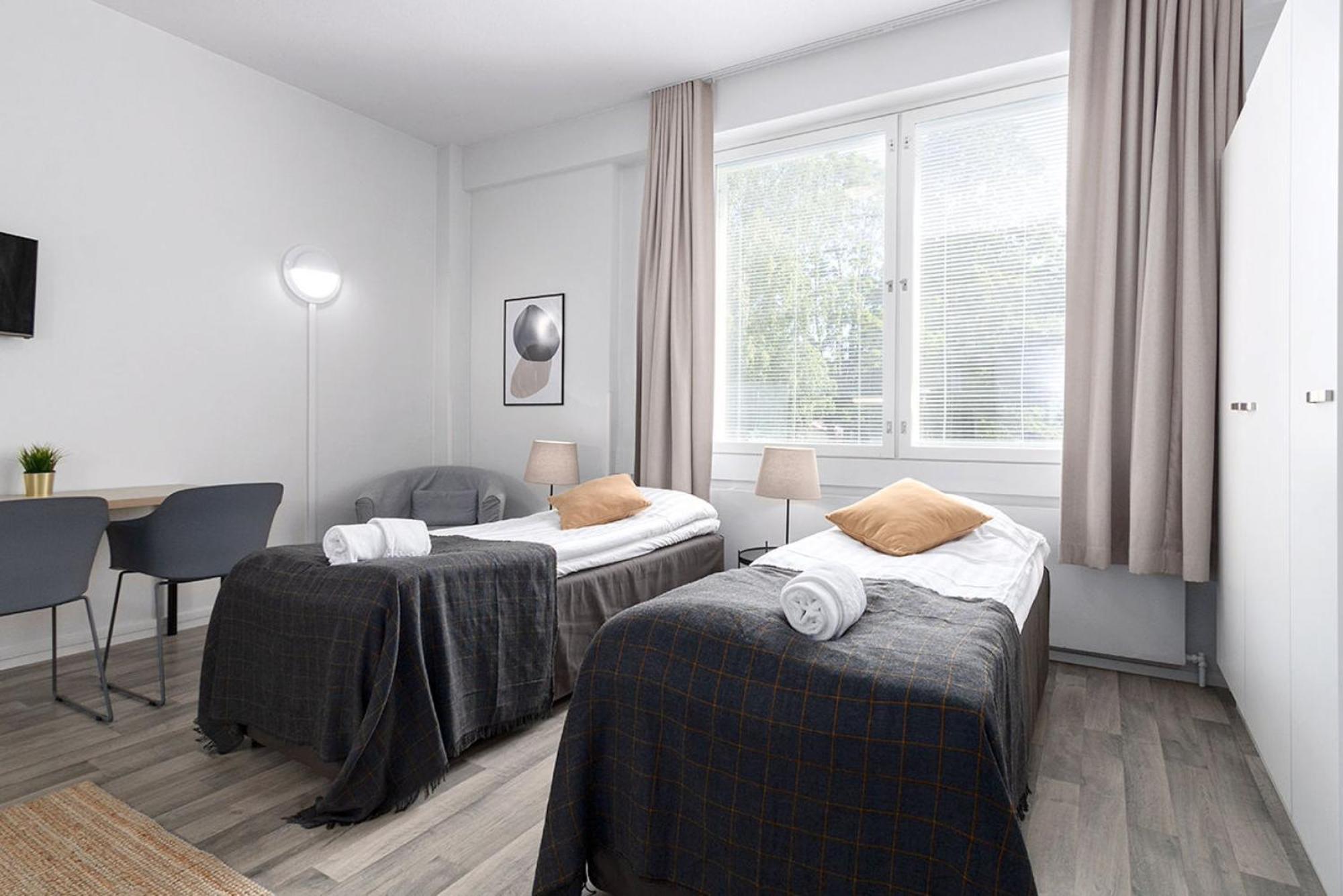 Forenom Serviced Apartments Rauma Kaivopuisto Экстерьер фото
